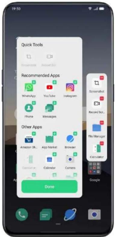 Realme Q3 Pro Special - Quick Apps - 1