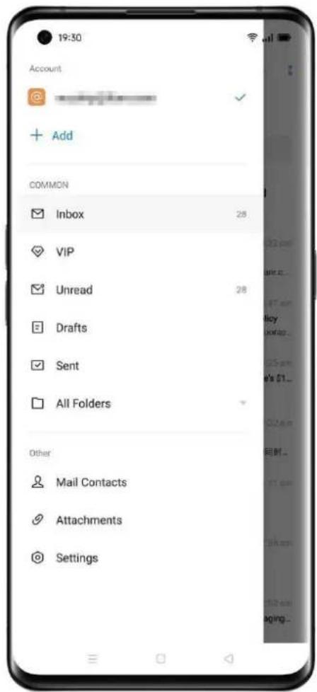 Realme Q3 Pro Special - Manage accounts and emails - 1