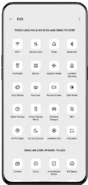 Realme Q3 Pro Special - Change or Rearrange Icons - 1