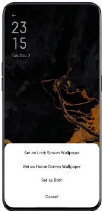 Realme Q3 Pro Special - Set Wallpaper - 1