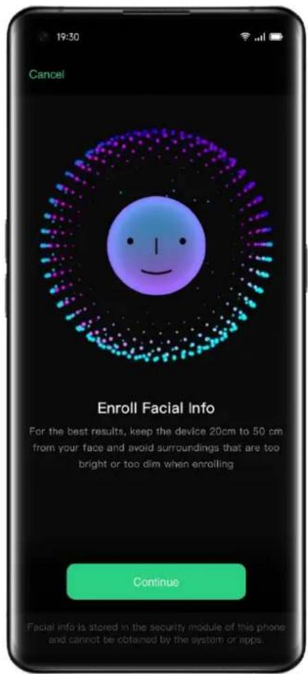 Realme Q3 Pro Special - Enroll Face - 1