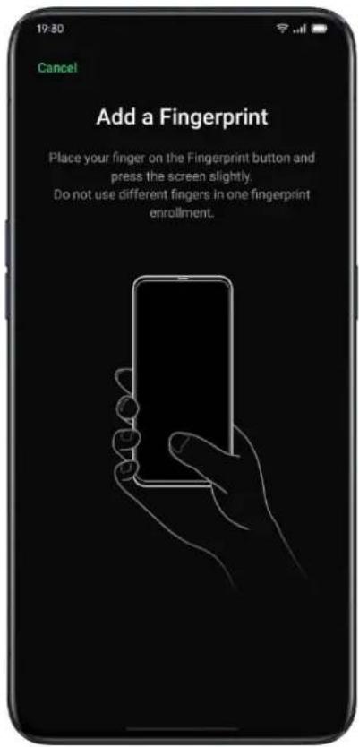 Realme Q3 Pro Special - Fingerprint - 1