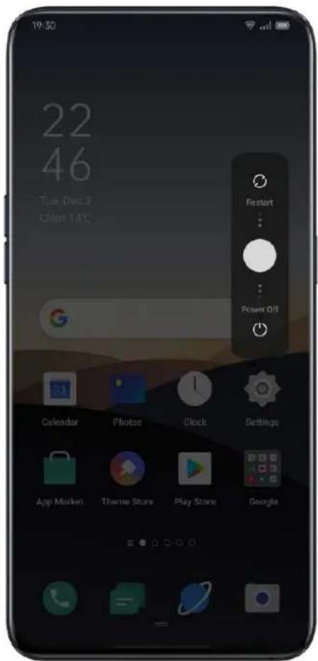 Realme Q3 Pro Special - Restart or Turn Off Your Phone - 1