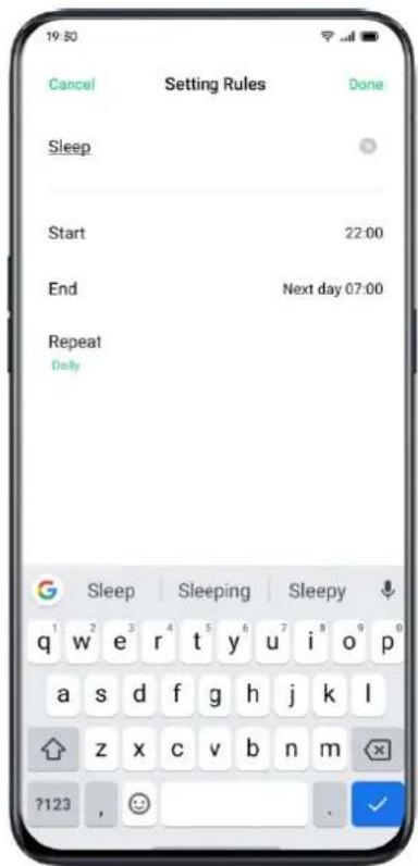 Realme Q3 Pro Special - Customize "Do Not Disturb" - 1