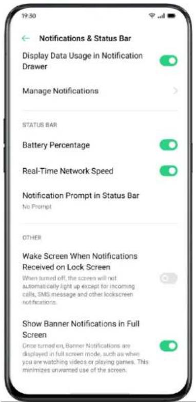 Realme Q3 Pro Special - Status Bar - 1