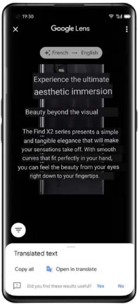 Realme Q3 Pro Special - 3-Finger Translate Powered by Google Lens - 1