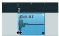 STEINBERG Cubase Elements 6 - Resizing events - 2