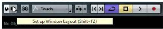 No Obj. Set up Window Layout (Shift-F2)