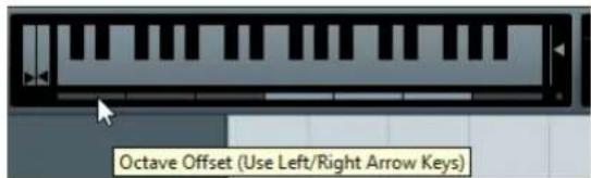 Octave Offset (Use Left/Right Arrow Keys)
