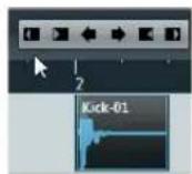 STEINBERG Cubase Elements 6 - Resizing events - 6
