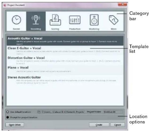 Project Assistant Record Recording Scoring Production Mastering More Category bar Acoustic Guitar + Vocal Use this template to record acoustic guitar with vacats. Connect guitar mix or pickup to input 1. Connect vocal mix to input 2. Clean E-Guitar + Vocal Use this template to record a clear acoustic guitar with vacats. Connect your guitar to input 3. (MAC) Connect vocal mix to input 4. Distortion Guitar + Vocal Use this template to record a distortion acoustic guitar with vacats. Connect your guitar to input 5. (MAC) Connect vocal mix to input 6. Piano + Vocal Use this template to record a standard vowel with a joint's acoustic guitar. Stereo Acoustic Guitar With this template you can turn around a guitar with two microphoneless or two microphones plus pickup. If this case is connected the pickup signal to input 7. Open Other Create Cancel Template list Location options