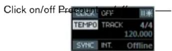 STEINBERG Cubase Elements 6 - Using the metronome - 1