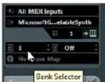 STEINBERG Cubase Elements 6 - About Program Change and Bank Select - 1