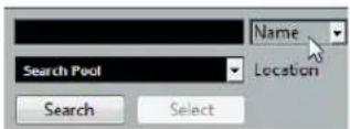 STEINBERG Cubase Elements 6 - Extended Search functionality - 1