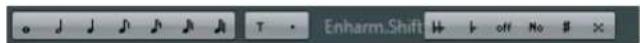 STEINBERG Cubase Elements 6 - The extended toolbar - 1