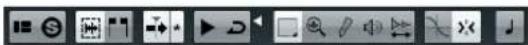 STEINBERG Cubase Elements 6 - The toolbar - 1