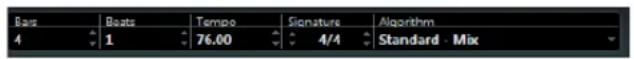 STEINBERG Cubase Elements 6 - The toolbar - 2