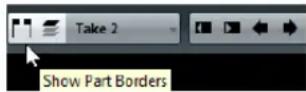STEINBERG Cubase Elements 6 - Handling several parts - 3