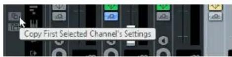 Copy First Selected Channel's Settings