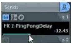 STEINBERG Cubase Elements 6 - Making settings for the sends - 3