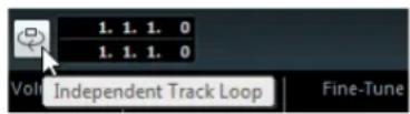 STEINBERG Cubase Elements 6 - The independent track loop function - 1