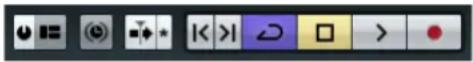STEINBERG Cubase Elements 6 - The toolbar - 1