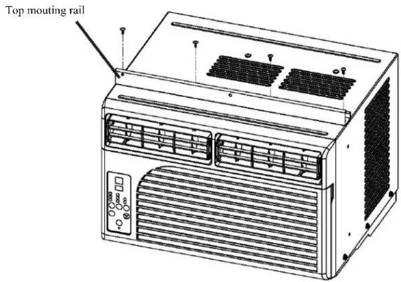 Top mouting rail