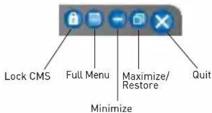 Lock CMS Full Menu Maximize/ Restore Quit Minimize