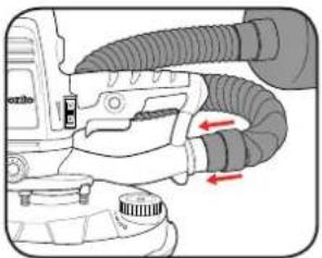 Ozito PDS-2000 - Fitting the Dust Bag and Hose - 1