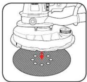 Ozito PDS-2000 - SANDING SHEET FITMENT - 4