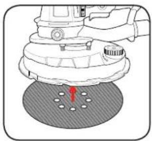 Ozito PDS-2000 - SANDING SHEET FITMENT - 3