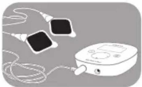 OMRON Total Power + Heat PM800 - Prepare pads. - 1