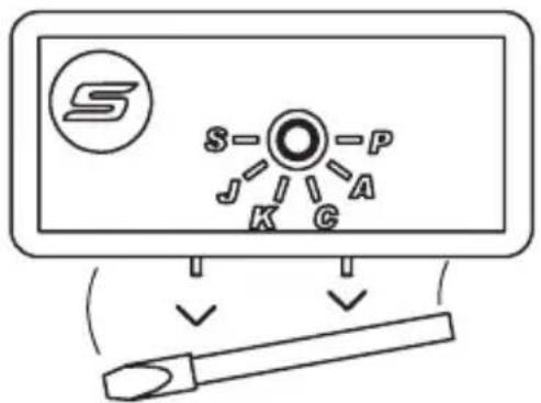 S S—O—P J—A K—G ↓ ↓