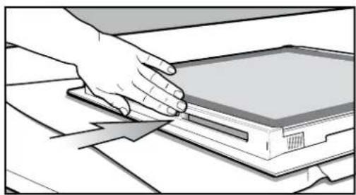 Chef CVEP614SA - Re-assembling top door trim - 2