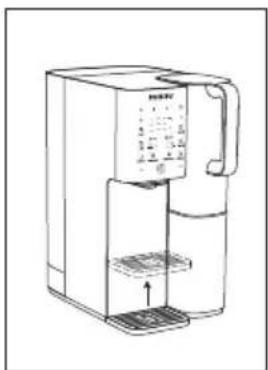 PHILIPS ADD4811 - Removeable drip tray - 1