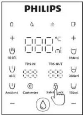 PHILIPS + 100℃ TDS IN 45℃ Ambient Customize SALENT 350ml TDS OUT 200ml 150ml -