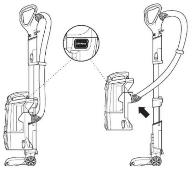 SHARK DuoClean Powered Lift-Away NZ801ANZ - USING YOUR VACUUM IN POWERED LIFT-AWAY MODE - 1