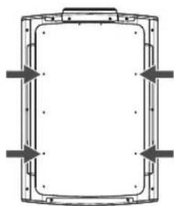 JVC DLA-VS4500 - Installing the ceiling mounting bracket - 2