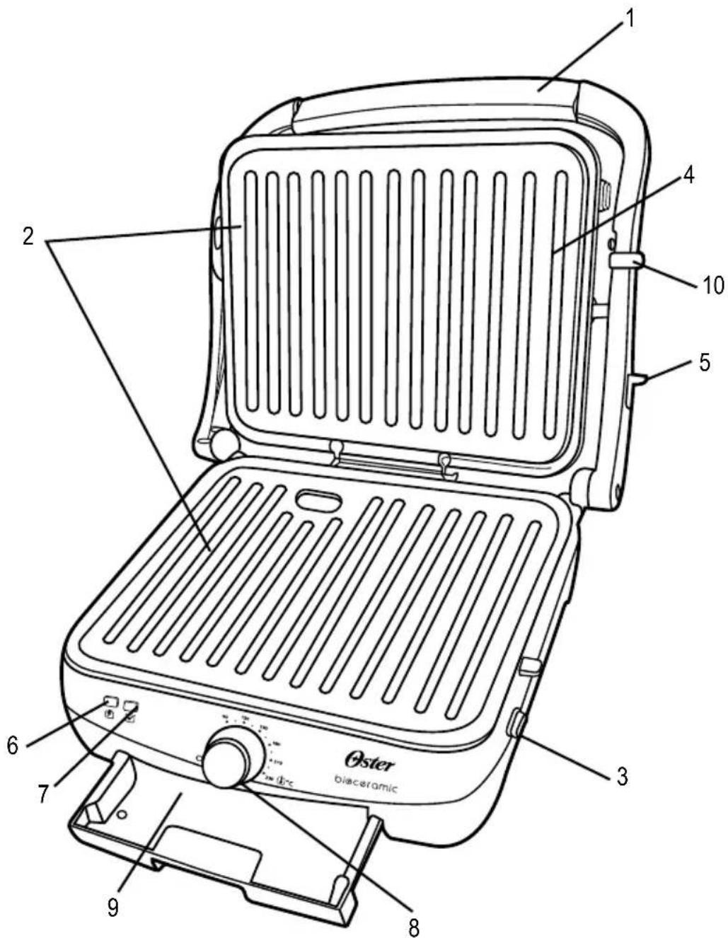 Oster biacaromic 1 2 3 4 5 6 7 8 9 10
