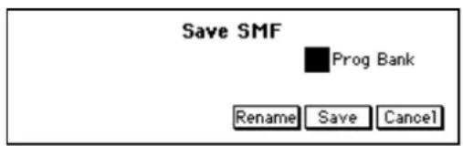 Save SMF Prog Bank Rename Save Cancel