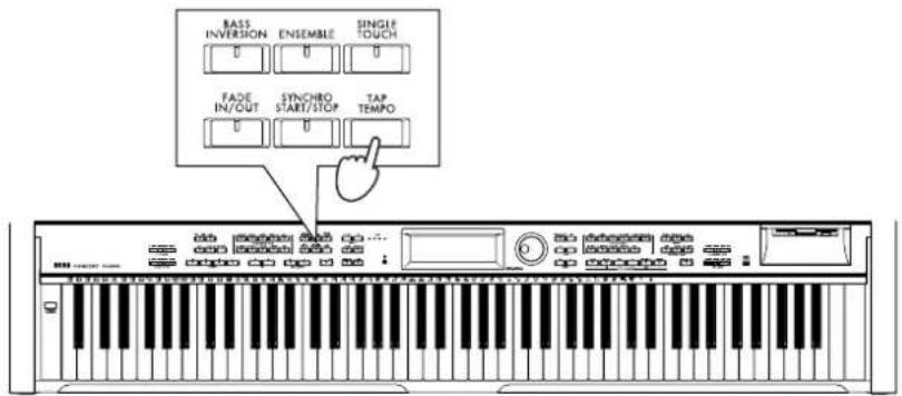 BASS INVERSION ENSEMBLE SINGLE TOUCH FADE IN/OUT SYNCHO TAP START/STOP TEMPO