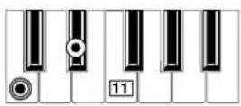 KORG Ci-9600 - List of detected chords - 22