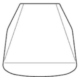 TOA F-1300WTWP - DIMENSIONAL DIAGRAM - 1
