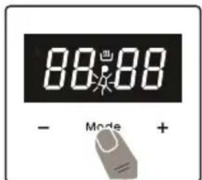 ASPES AHE1459X - Ajuste do tempo do aviso sonoro - 1