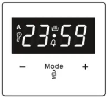 A 23:59 - Mode +