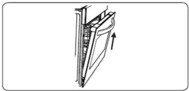ASPES AHE1459X - Removal of the Oven Door - 3