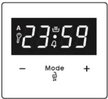 A 23:59 - Mode +