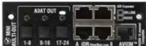 ALLEN & HEATH iDR-64 - Port A and B digital audio networking - 4