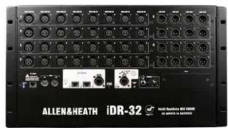 ALLEN&HEATH iDR-32 Multi-Functional MDS 10000 MDS connector: MIR/10000