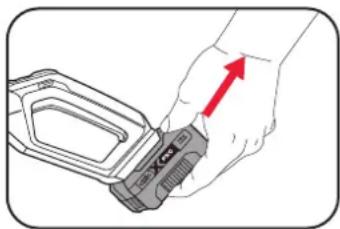 Ozito PXSBK-418 - Inserting & Removing the Battery - 2